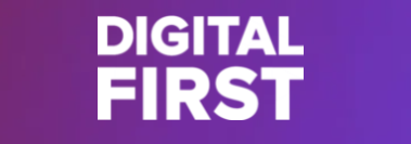Digital first logo